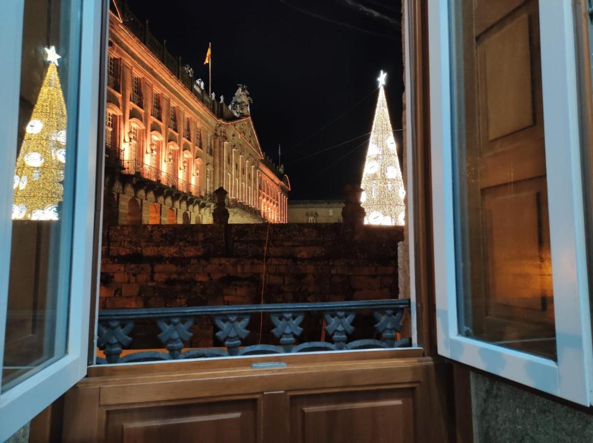Apartamento Con Vistas A La Catedral Santiago de Compostella Buitenkant foto