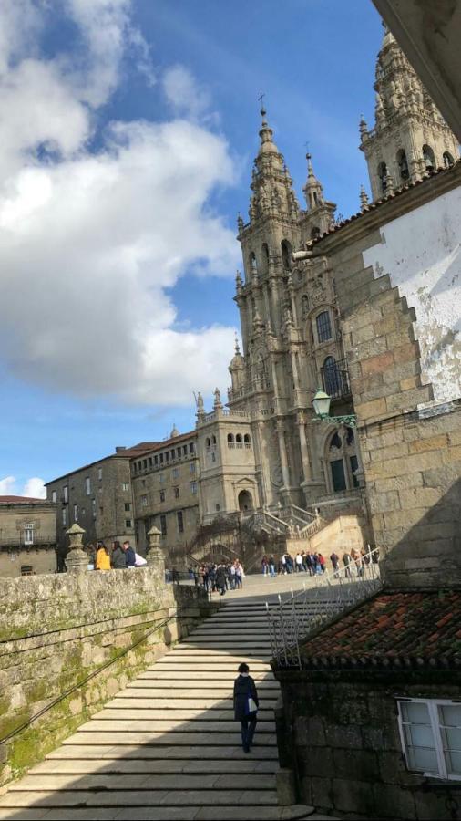Apartamento Con Vistas A La Catedral Santiago de Compostella Buitenkant foto